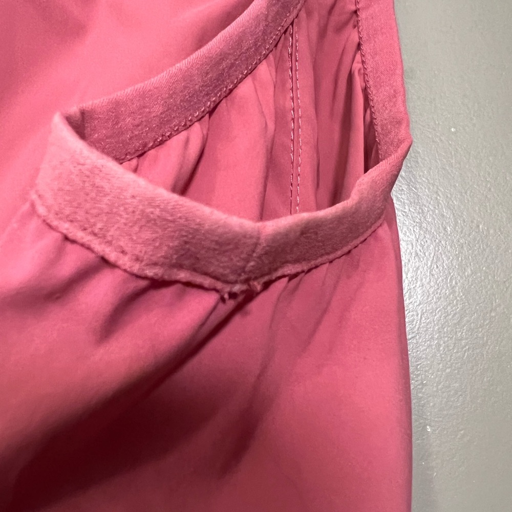 SWEATY BETTY | On The Run Zip Up Performance Workout Vest Adventure Pink - Picture 8 of 9